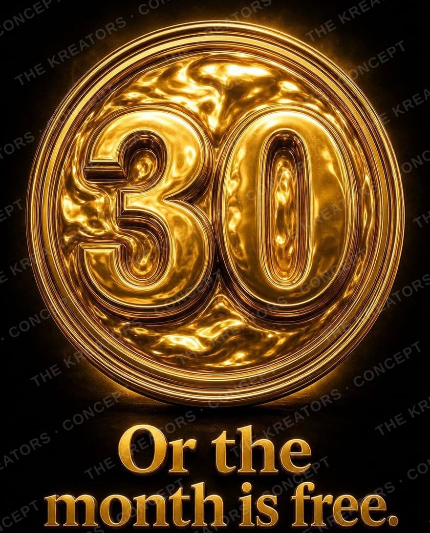 The Seal — watermarked concept, scored 57/100