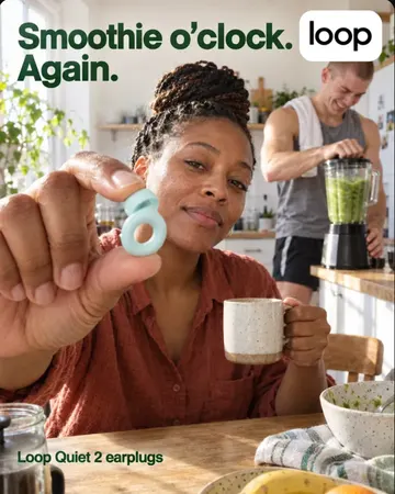 Ad made for Loop Earplugs