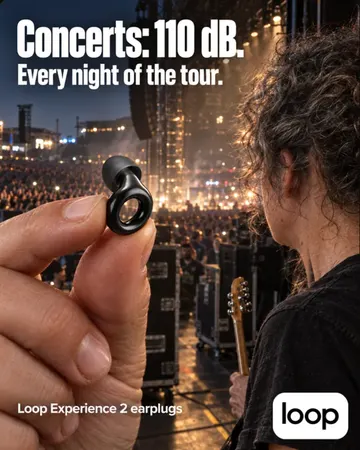 Ad made for Loop Earplugs