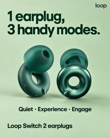 Ad made for Loop Earplugs